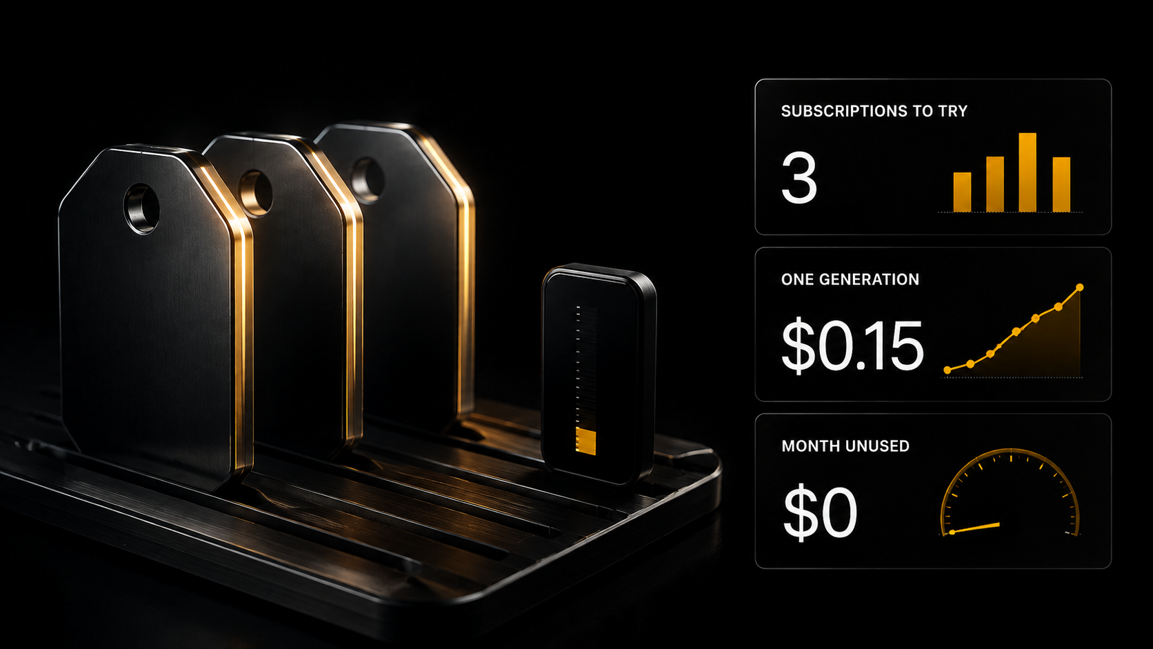 "Subscriptions are very expensive, there's no room to experiment" — what it actually costs to try